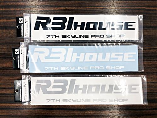 R31HOUSE 7TH SKYLINE PROSHOPステッカー(小・ブラック)