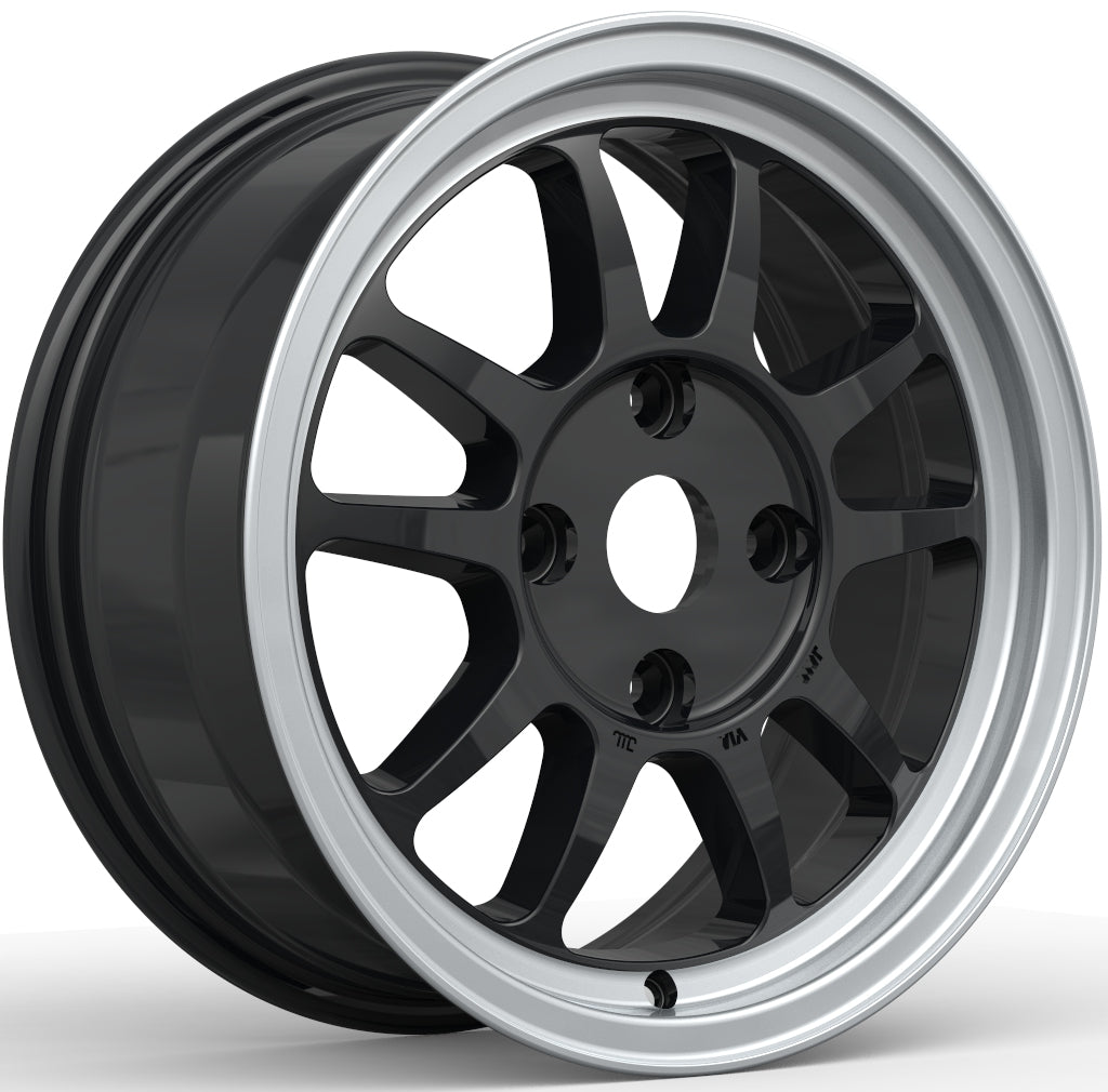 G23 [G15-01RBP] 15inch6.5J inset+38 4-100 ﾚｰｼﾝｸﾞﾌﾞﾗｯｸRP