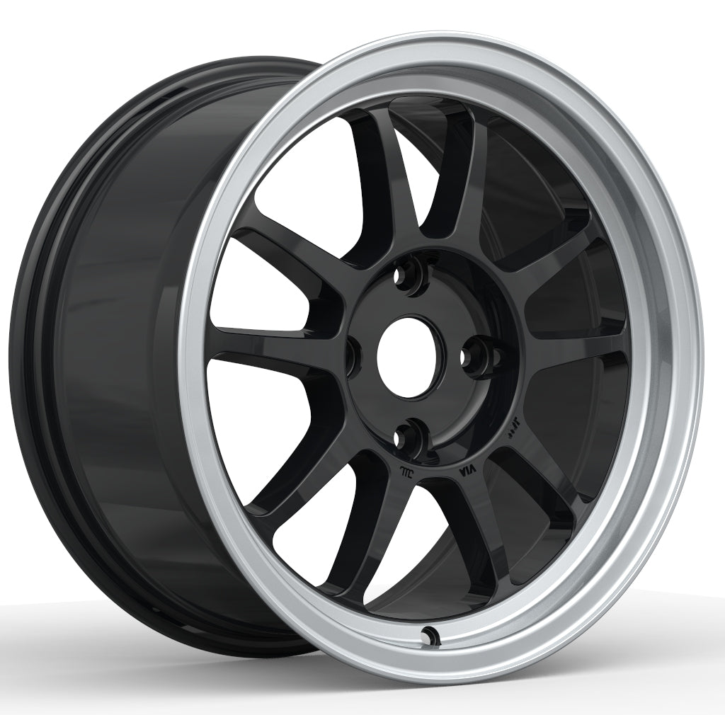 G23 [G16-23RBP] 16inch8.0J inset+30 4-100 ﾚｰｼﾝｸﾞﾌﾞﾗｯｸRP