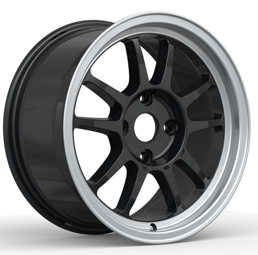 G23 [G16-25RBP] 16inch8.0J inset+35 4-100 ﾚｰｼﾝｸﾞﾌﾞﾗｯｸRP