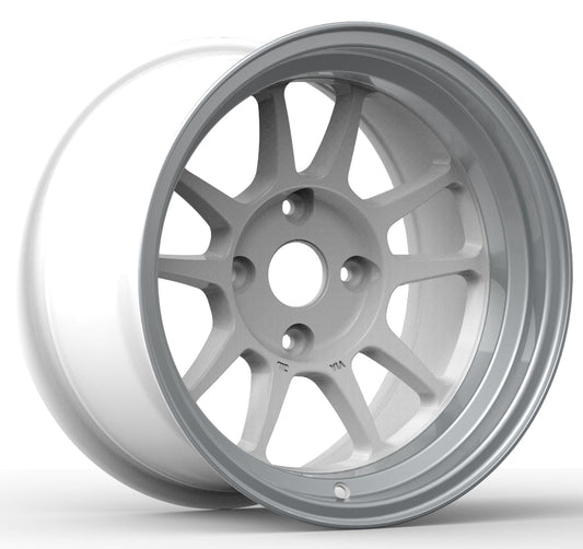 G23 [G15-14RWP] 15inch8.5J inset-13 4-114.3 ﾚｰｼﾝｸﾞﾎﾜｲﾄRP