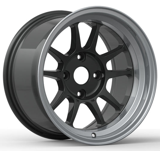 G23 [G15-14RBP] 15inch8.5J inset-13 4-114.3 ﾚｰｼﾝｸﾞﾌﾞﾗｯｸRP