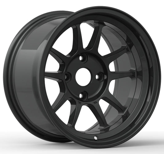 G23 [G15-14RB] 15inch8.5J inset-13 4-114.3 ﾚｰｼﾝｸﾞﾌﾞﾗｯｸ